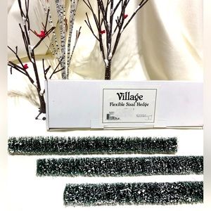 COPY - New in box Department 56 set of 3 Sisal edge